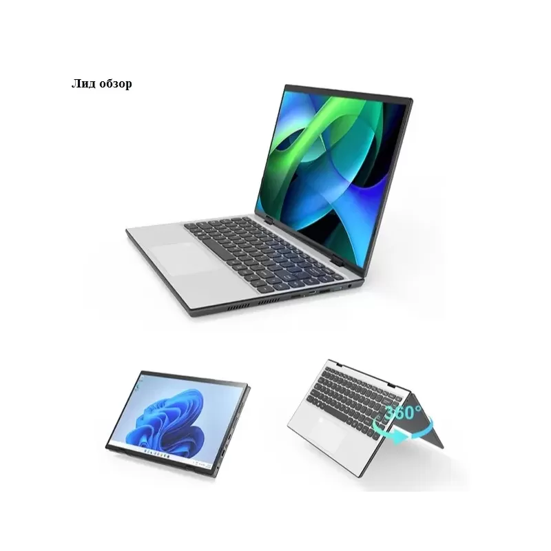 Ноутбуки King Intel N95 Windows11 HD, 14-дюймовый сенсорный экран 2,2 K, 16 ГБ
